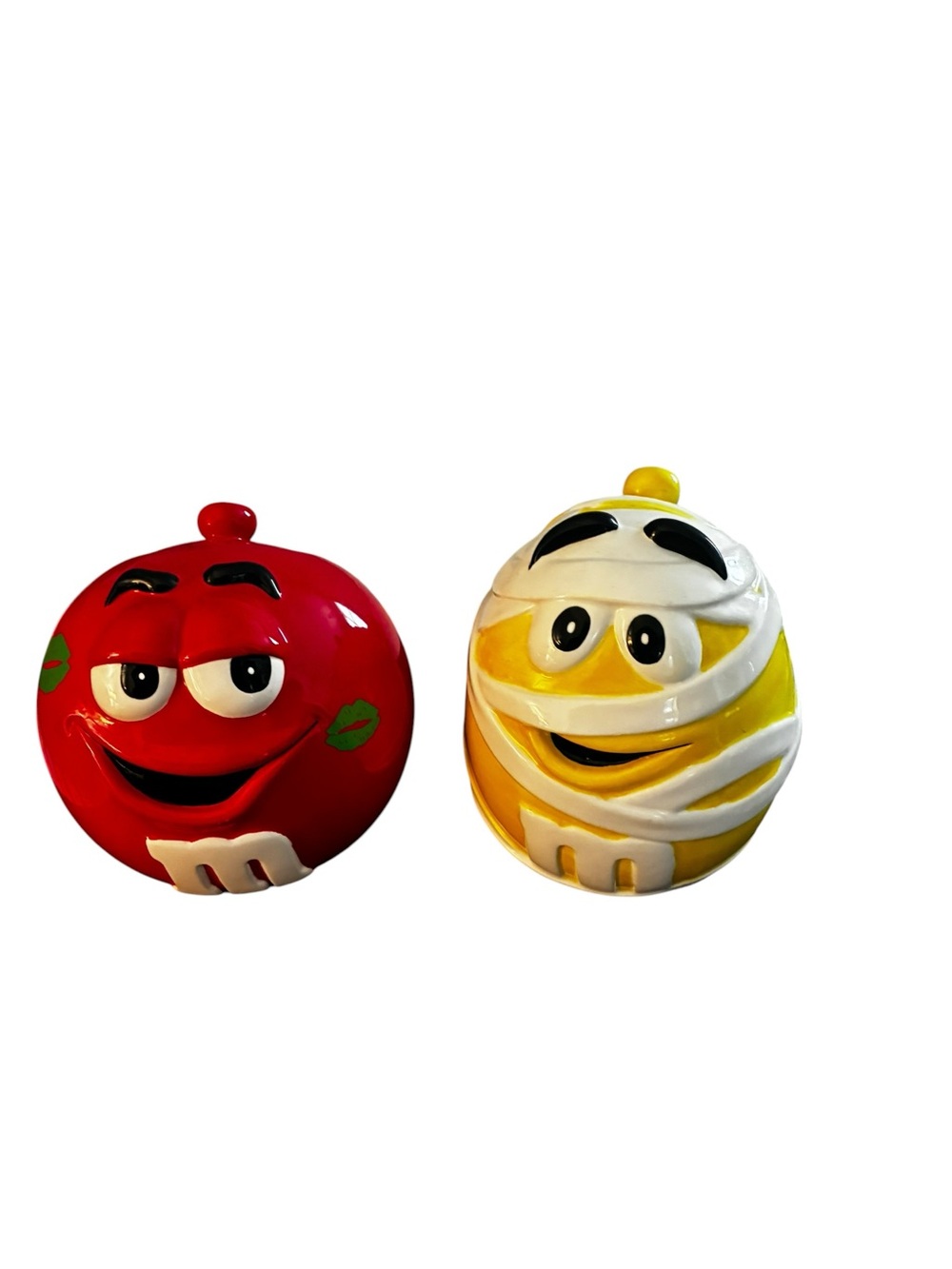 M&M'S Red & Yellow Character Figurine Pair